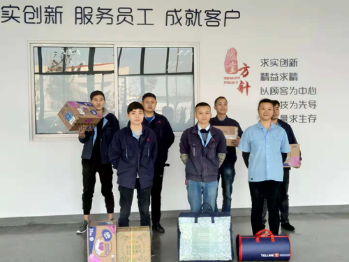 质量月公司温补岗位开展技能比武