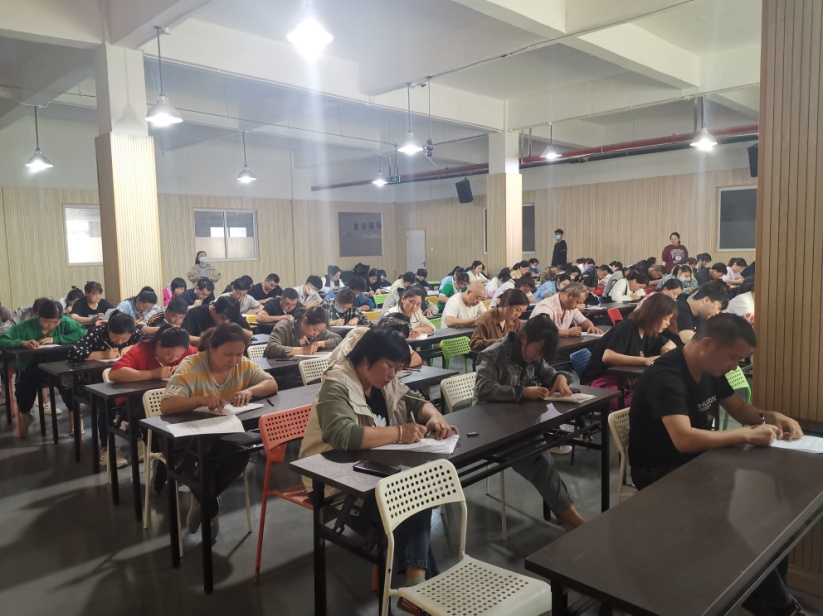 安徽hth官网入口顺利组织完成员工工艺考试